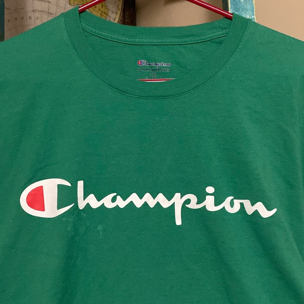 Champion crewneck t shirt men’s size 2XL